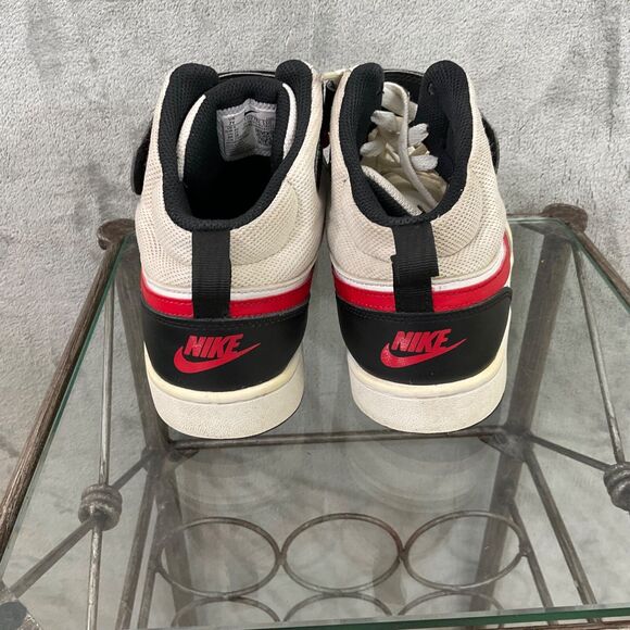 Nike Court Borough Mid 2 White University Red (GS) CD7782-110 Youth Sz 7Y - Picture 4 of 11